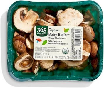 Organic Baby Bella Sliced Mushrooms