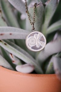 Oklahoma State Token Necklace