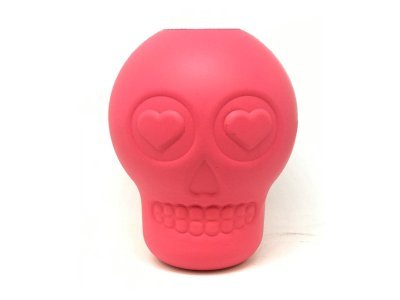 Sugar Skull Dog Chew Toy & Treat Dispenser
