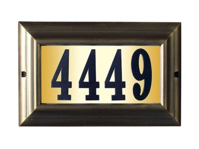 Edgewood "Do It Yourself Kit" Lighted Address Plaque