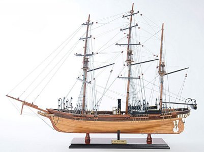 Fully Assembled C.S.S. Alabama Model Ship