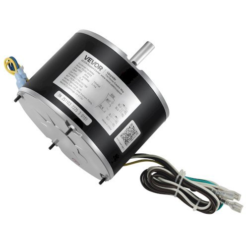 Condenser Fan Motor With Capacitor, 1 8HP 825RPM 208-230V, Replacement For GE Genteq Carrier Bryant Payne 5KCP39KFUA99S D159176P01 X70370245010 X70370245-01 5KCP39GGV570S