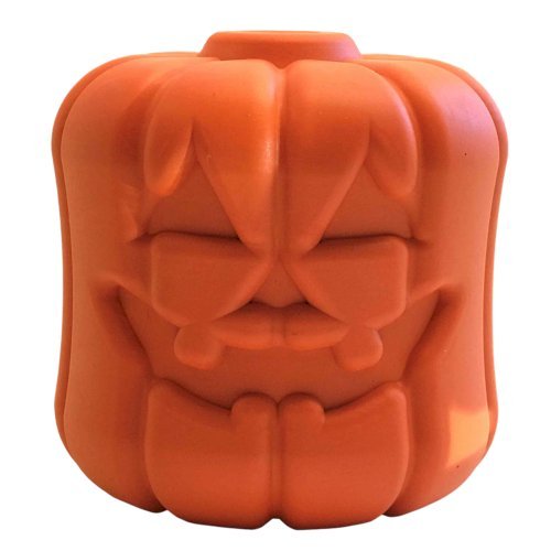Jack O' Lantern Dog Toy - Durable Halloween Chew Toy for Large Dogs