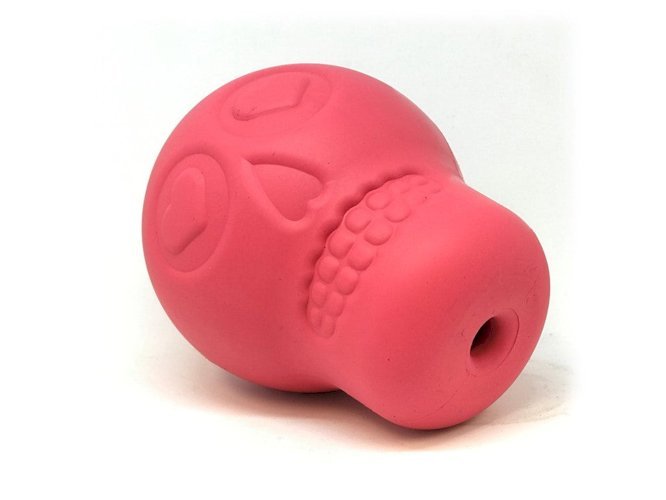 Sugar Skull Dog Chew Toy & Treat Dispenser